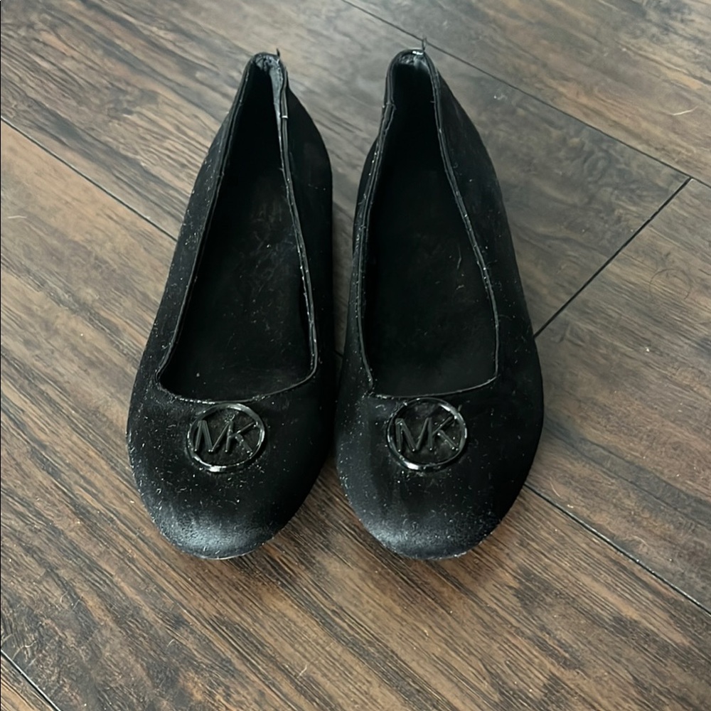 Michael Kors Black Dress Shoes Polished Slip-On